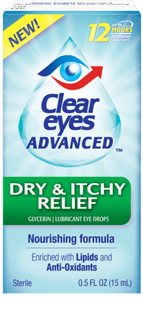 CLEAR EYES® ADVANCED DRY & ITCHY EYE RELIEF