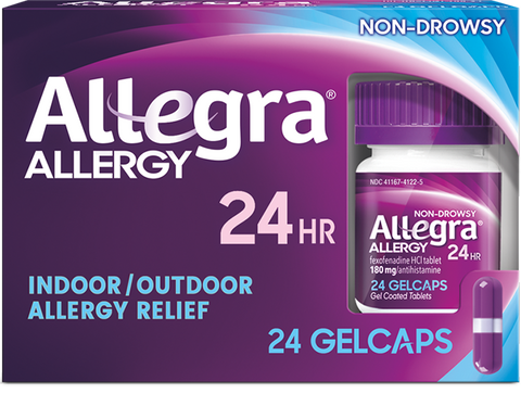 24 Hour Allegra Gelcaps