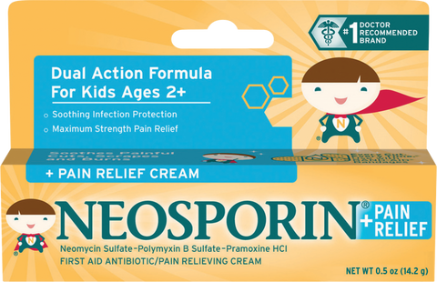 NEOSPORIN® + Pain Relief Cream for Kids