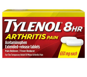 TYLENOL® 8 HR Arthritis Pain for Extended Release Arthritis & Joint Pain Relief, 650mg Acetaminophen