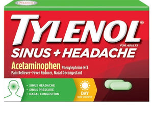 TYLENOL® Sinus + Headache Daytime Caplets